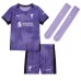 Baby Fußballbekleidung Liverpool Virgil van Dijk #4 3rd Trikot 2023-24 Kurzarm (+ kurze hosen)